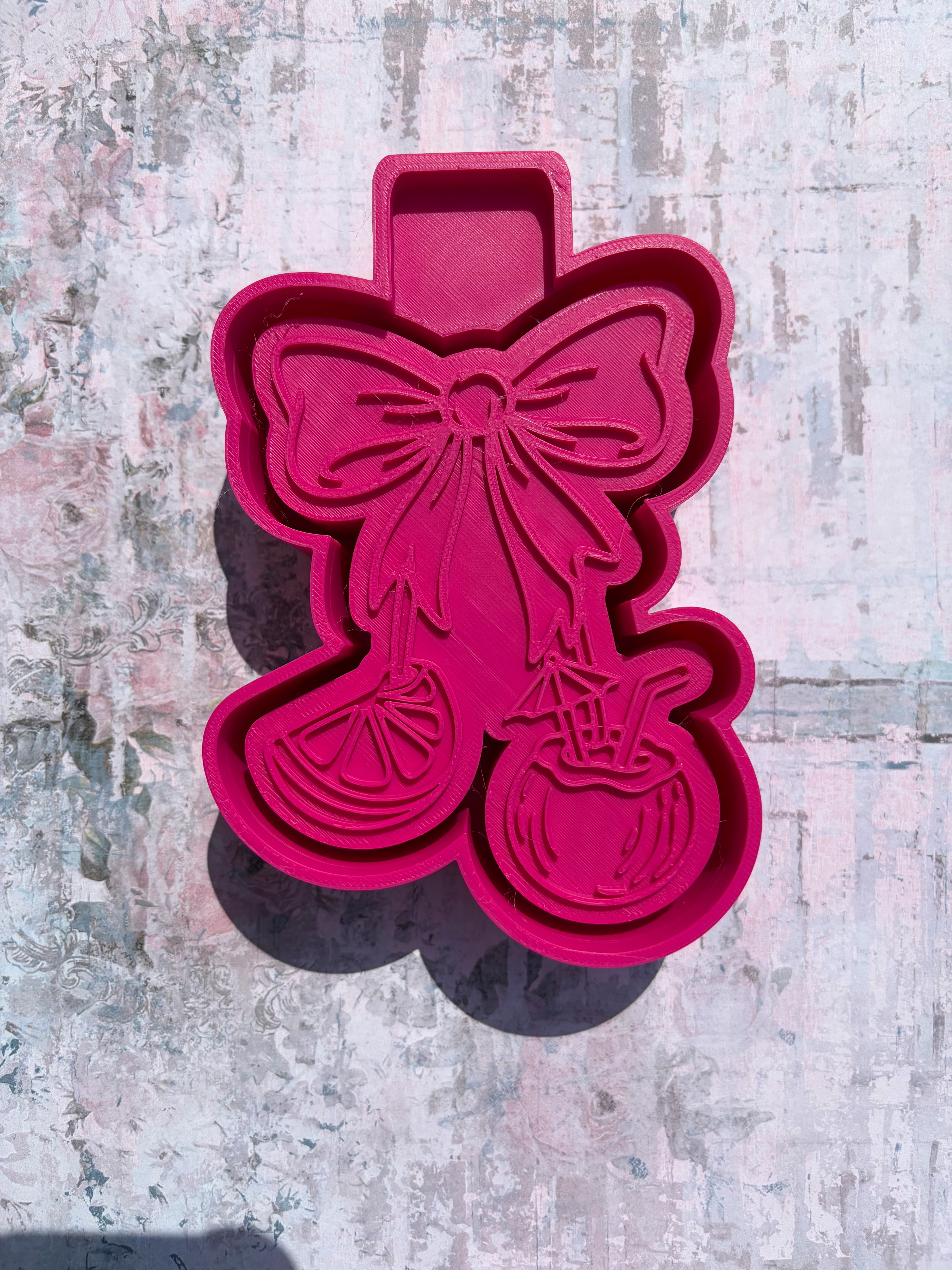 Bow + Lime + Cocoanut Freshie Mold