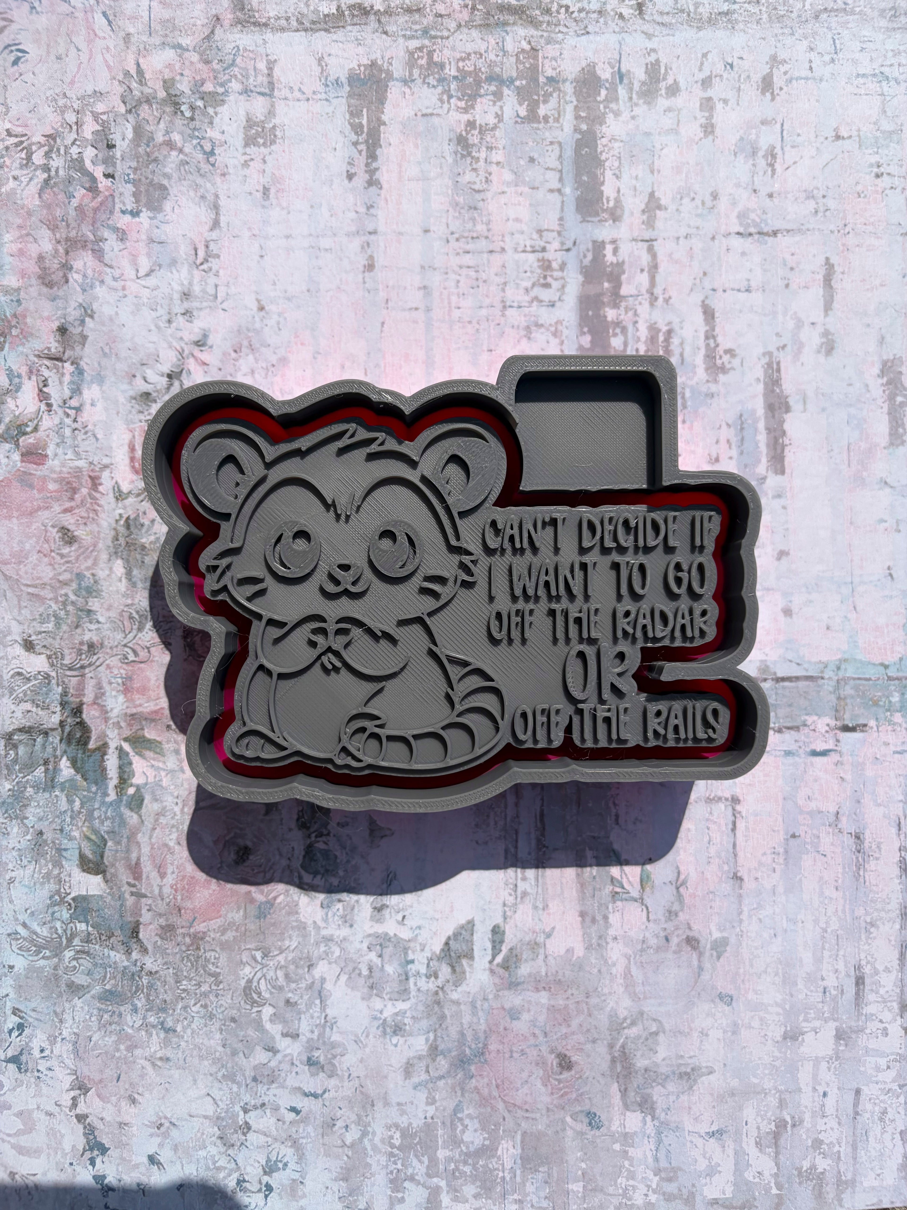"Radar or Rails" Freshie Mold