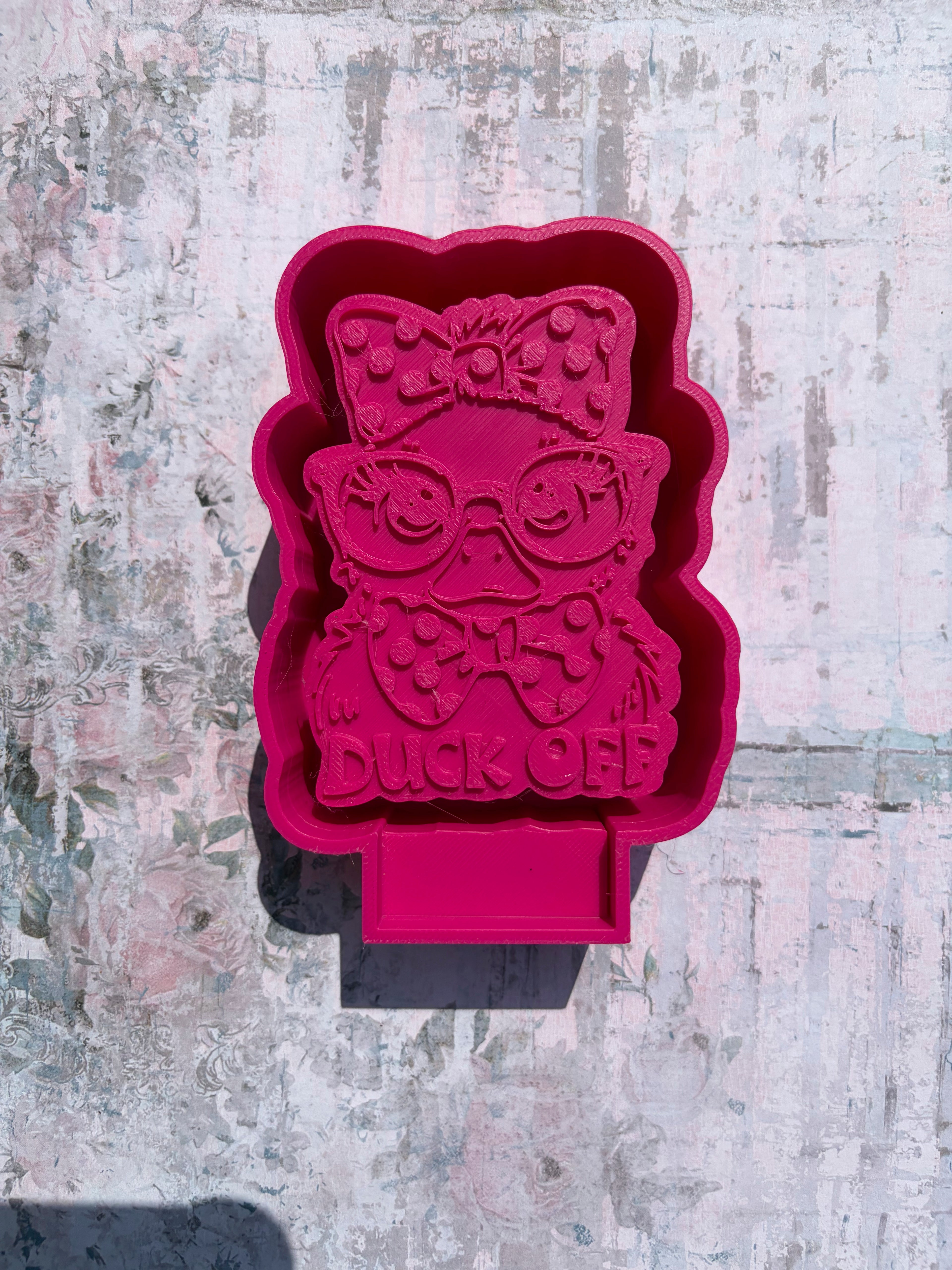 "Duck Off" Freshie Mold