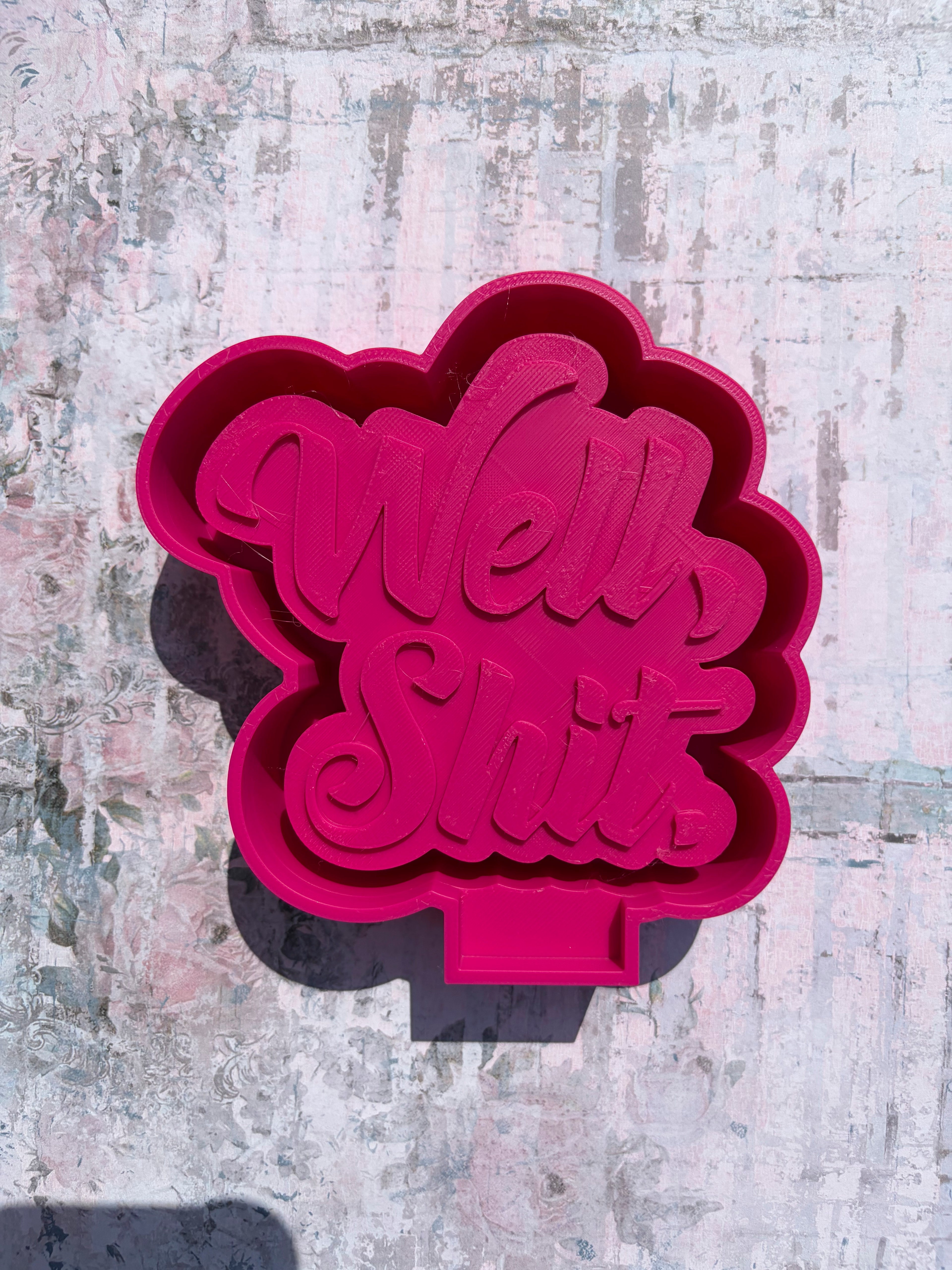"Well Shit" Freshie Mold